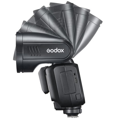 Godox V100 Round Head TTL Flash Speedlite For Olympus(UK Plug) - Shoe Mount Flashes by Godox | Online Shopping UK | buy2fix