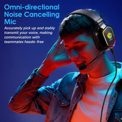 SoulBytes S21 Omni-directional Lightweight Memory Foam Ear Cushions Headset with Mic, Length: About 2m(Blac) - Multimedia Headset by Soulbytes | Online Shopping UK | buy2fix