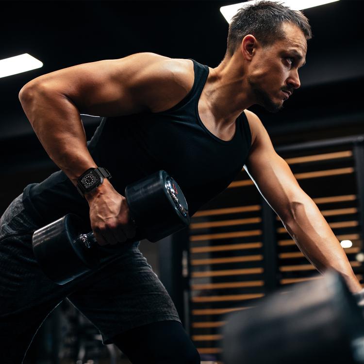 For Apple Watch Ultra 2 / 1 49mm VIETAO Carbon Fiber Silicone Strap(Black) - Watch Bands by VIETAO | Online Shopping UK | buy2fix