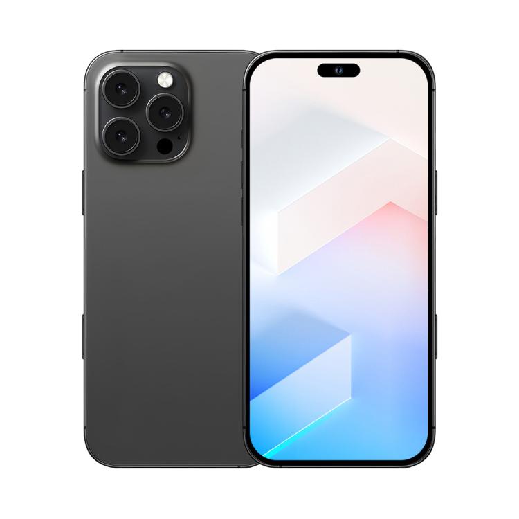 A88 / i16 Pro Max, 2GB+16GB, 6.6 inch Android 8.1 MTK6580A Quad Core, OTG, Network: 3G, Dual SIM, Plug:US Plug(Titanium Black) -  by buy2fix | Online Shopping UK | buy2fix