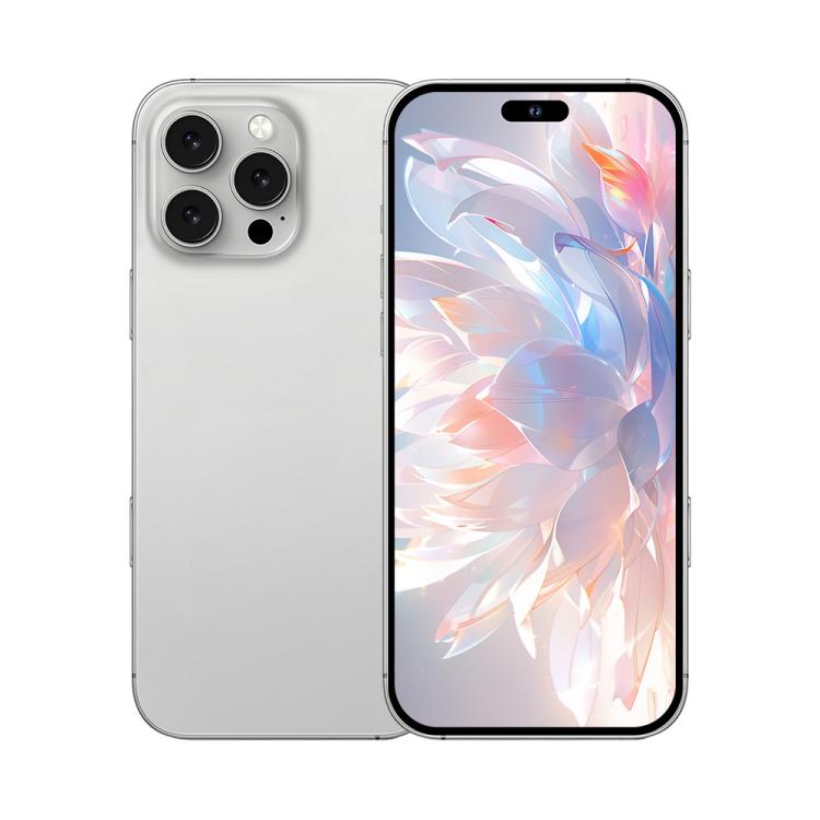 A88 / i16 Pro Max, 2GB+16GB, 6.6 inch Android 8.1 MTK6580A Quad Core, OTG, Network: 3G, Dual SIM, Plug:UK Plug(Titanium White) -  by buy2fix | Online Shopping UK | buy2fix