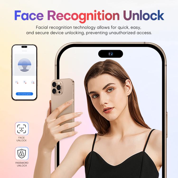 A88 / i16 Pro Max, 2GB+16GB, 6.6 inch Android 8.1 MTK6580A Quad Core, OTG, Network: 3G, Dual SIM, Plug:UK Plug(Titanium Black) -  by buy2fix | Online Shopping UK | buy2fix