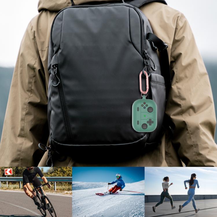 For AirPods Pro Game Console Style Wireless Earphone Silicone Case(Pine Green) - For AirPods Pro by buy2fix | Online Shopping UK | buy2fix