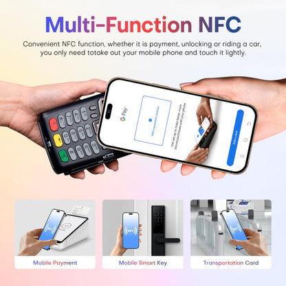 A88A / i16 Pro Max, 6GB+64GB, 6.6 inch Android 12 MTK6762 Helio G25 Octa Core, NFC, OTG, Network: 4G, Dual SIM, Plug:US Plug(Titanium Grey) -  by buy2fix | Online Shopping UK | buy2fix