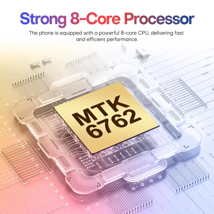 A88A / i16 Pro Max, 6GB+64GB, 6.6 inch Android 12 MTK6762 Helio G25 Octa Core, NFC, OTG, Network: 4G, Dual SIM, Plug:US Plug(Desert Gold) -  by buy2fix | Online Shopping UK | buy2fix