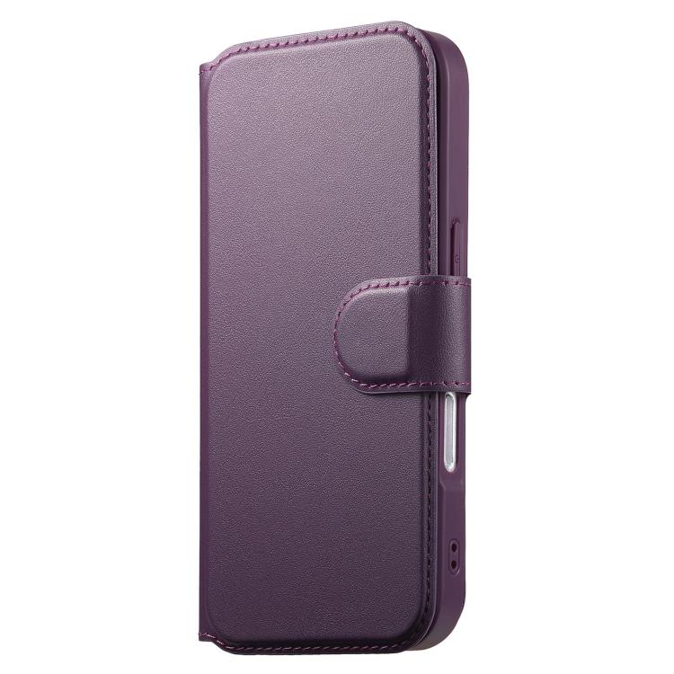 For iPhone 16 Pro Max CaseNeo Finger Grip Strap MagSafe Leather Phone Case(Purple) - iPhone 16 Pro Max Cases by CaseNeo | Online Shopping UK | buy2fix