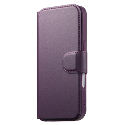 For iPhone 16 Pro Max CaseNeo Finger Grip Strap MagSafe Leather Phone Case(Purple) - iPhone 16 Pro Max Cases by CaseNeo | Online Shopping UK | buy2fix