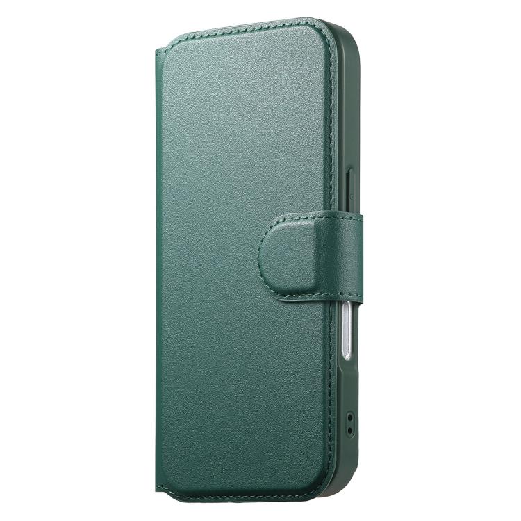 For iPhone 16 CaseNeo Finger Grip Strap MagSafe Leather Phone Case(Green) - iPhone 16 Cases by CaseNeo | Online Shopping UK | buy2fix