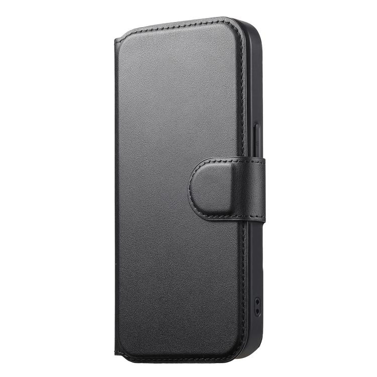 For iPhone 15 Pro Max CaseNeo Finger Grip Strap MagSafe Leather Phone Case(Black) - iPhone 15 Pro Max Cases by CaseNeo | Online Shopping UK | buy2fix