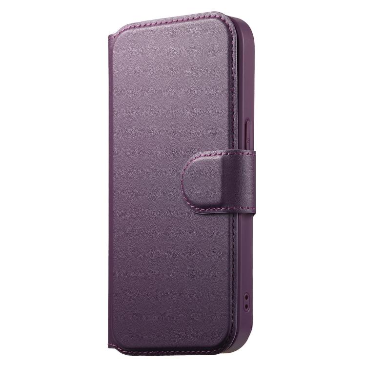 For iPhone 15 Pro Max CaseNeo Finger Grip Strap MagSafe Leather Phone Case(Purple) - iPhone 15 Pro Max Cases by CaseNeo | Online Shopping UK | buy2fix