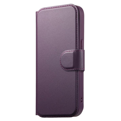 For iPhone 14 / 13 CaseNeo Finger Grip Strap MagSafe Leather Phone Case(Purple) - iPhone 14 Cases by CaseNeo | Online Shopping UK | buy2fix
