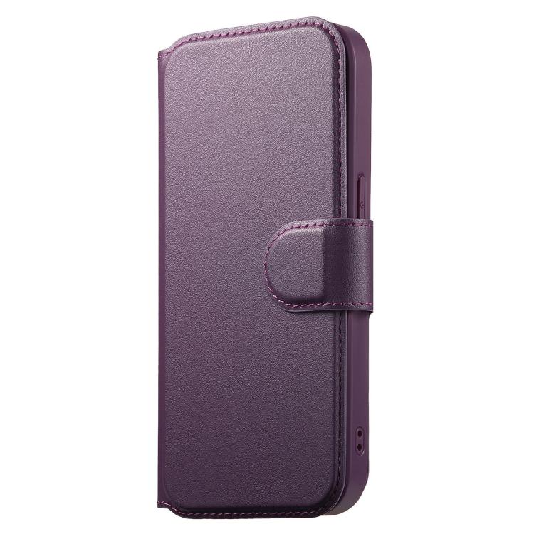 For iPhone 14 Pro Max CaseNeo Finger Grip Strap MagSafe Leather Phone Case(Purple) - iPhone 14 Pro Max Cases by CaseNeo | Online Shopping UK | buy2fix