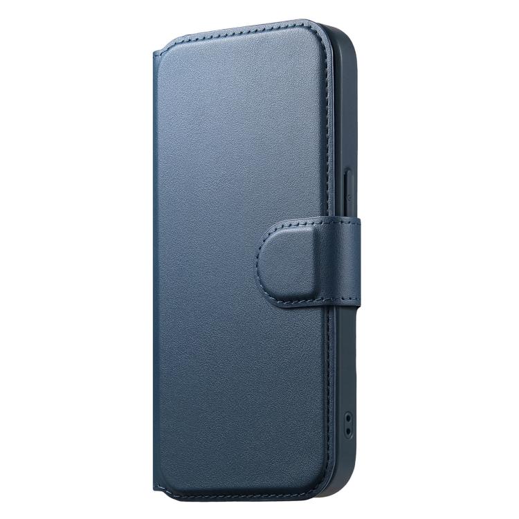 For iPhone 13 Pro Max CaseNeo Finger Grip Strap MagSafe Leather Phone Case(Blue) - iPhone 13 Pro Max Cases by CaseNeo | Online Shopping UK | buy2fix