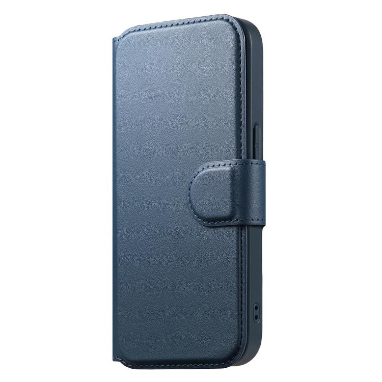 For iPhone 16e CaseNeo Finger Grip Strap MagSafe Leather Phone Case(Blue) - iPhone 16e Cases by CaseNeo | Online Shopping UK | buy2fix