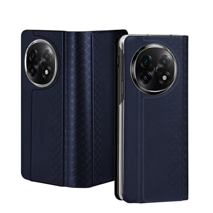 For OPPO Find N5 DUX DUCIS Bril Series PU + TPU Phone Case(Blue) - Find N5 Cases by DUX DUCIS | Online Shopping UK | buy2fix