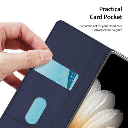 For OPPO Find N5 DUX DUCIS Bril Series PU + TPU Phone Case(Blue) - Find N5 Cases by DUX DUCIS | Online Shopping UK | buy2fix