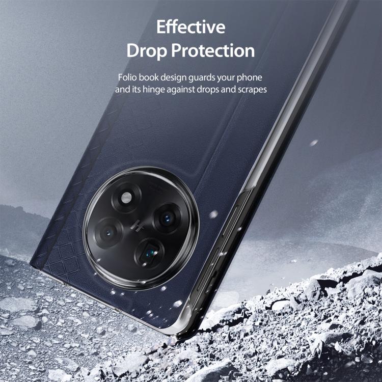 For OPPO Find N5 DUX DUCIS Bril Series PU + TPU Phone Case(Blue) - Find N5 Cases by DUX DUCIS | Online Shopping UK | buy2fix
