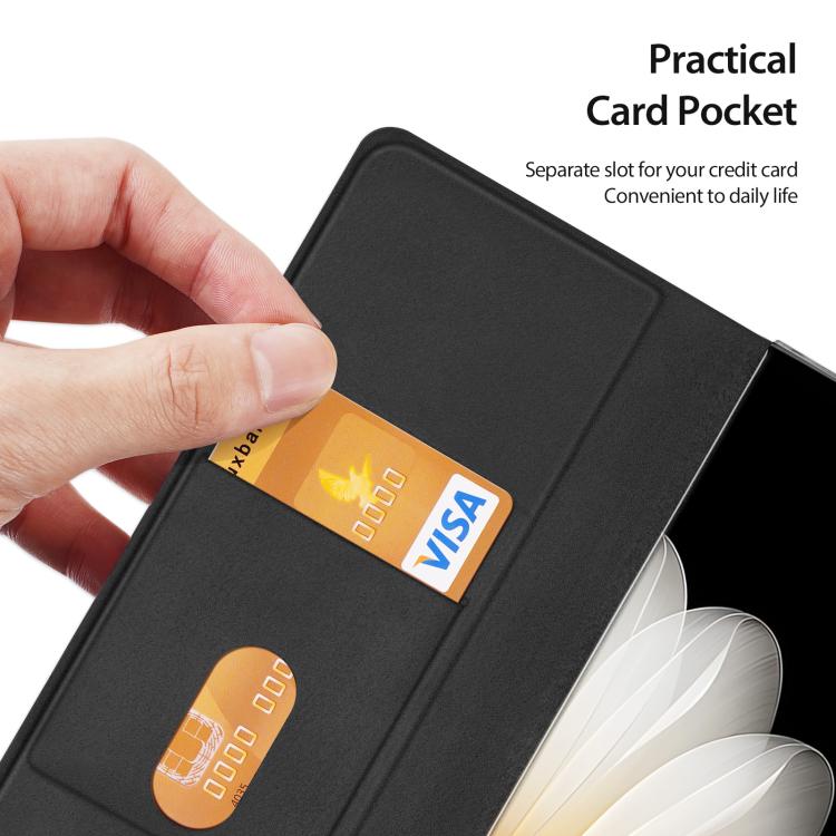 For OPPO Find N5 DUX DUCIS Bril Series PU + TPU Phone Case(Black) - Find N5 Cases by DUX DUCIS | Online Shopping UK | buy2fix