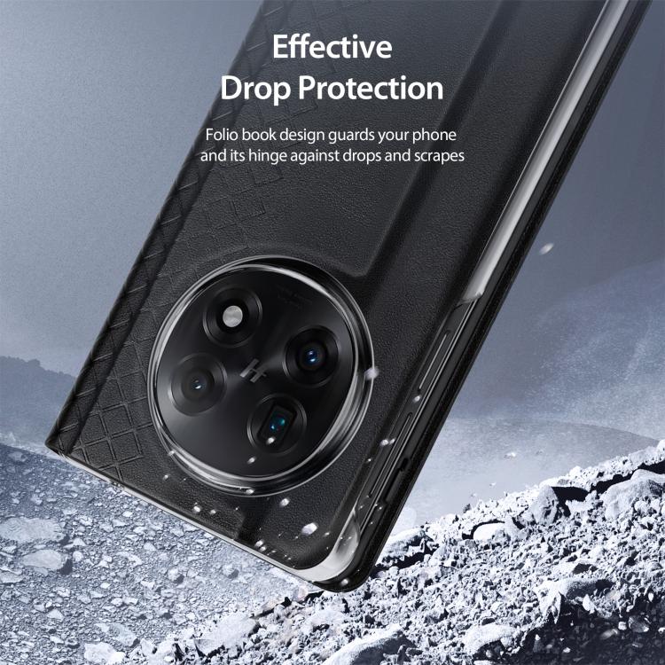 For OPPO Find N5 DUX DUCIS Bril Series PU + TPU Phone Case(Black) - Find N5 Cases by DUX DUCIS | Online Shopping UK | buy2fix