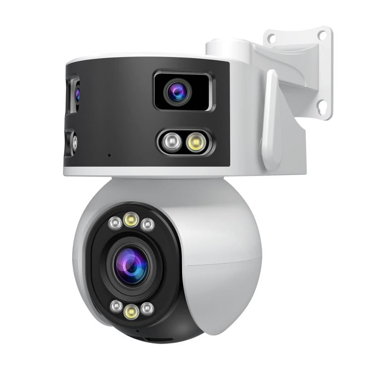 SriHome SH055 8MP HD Multi-lens 5X Optical Zoom Lens Panoramic PTZ Dome Camera(AU Plug) - Dome Camera by SriHome | Online Shopping UK | buy2fix