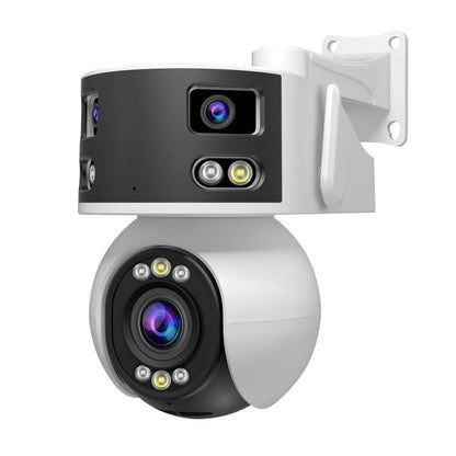 SriHome SH055B 8MP HD Multi-lens Super Wide Angle Panoramic PTZ Dome Camera(UK Plug) - Dome Camera by SriHome | Online Shopping UK | buy2fix