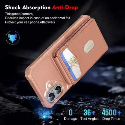 For iPhone 16 2-in-1 Magnetic Wallet MagSafe Leather Back Phone Case(Pink) - iPhone 16 Cases by buy2fix | Online Shopping UK | buy2fix