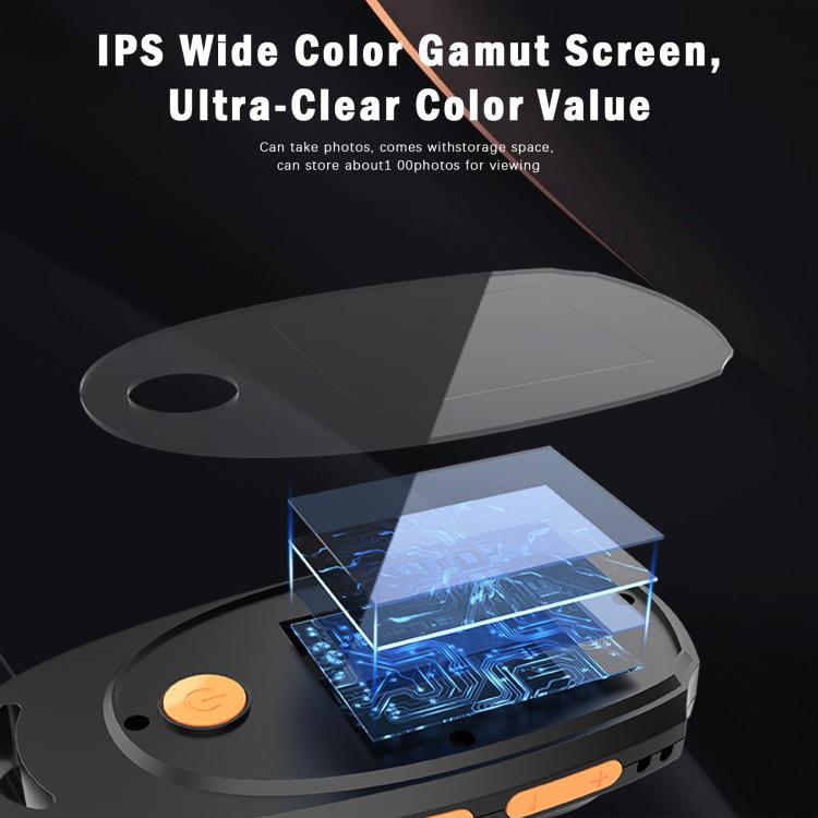 CPL-05-0011 2MP 2 inch HD Screen Handheld Digital Microscope 500X Magnification(Black) - Digital Microscope by buy2fix | Online Shopping UK | buy2fix