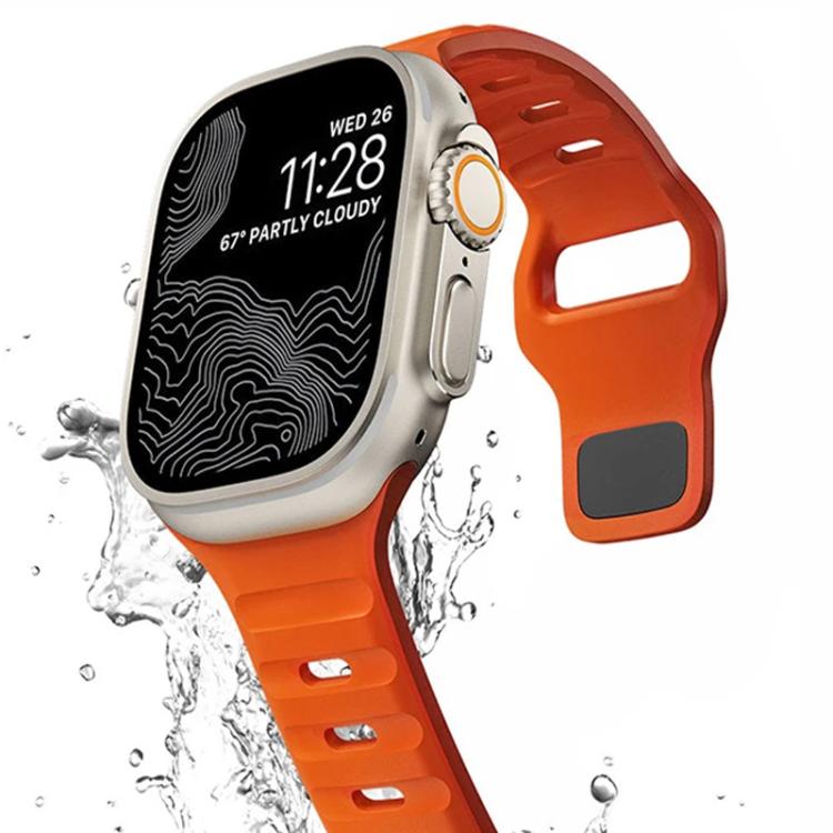 For Apple Watch 42mm / 41mm / 40mm / 38mm Kalebol Sport Silicone Strap(White) - Watch Bands by Kalebol | Online Shopping UK | buy2fix
