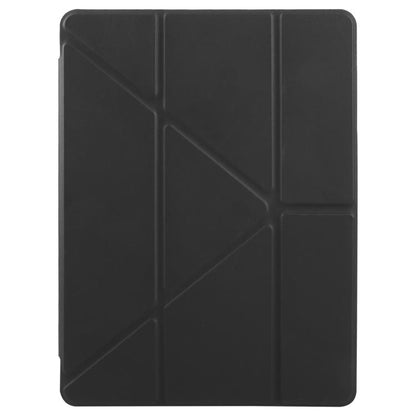 For iPad Pro 11 2024 ZGA Genre Series Y-Fold Leather Tablet Case with Pen Slot(Black) - iPad Pro 11 2024 Cases by ZGA | Online Shopping UK | buy2fix