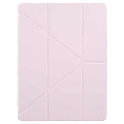 For iPad 10.2 2021 / Air 10.5 ZGA Genre Series Y-Fold Leather Tablet Case with Pen Slot(Pink) - iPad 10.2 Cases by ZGA | Online Shopping UK | buy2fix