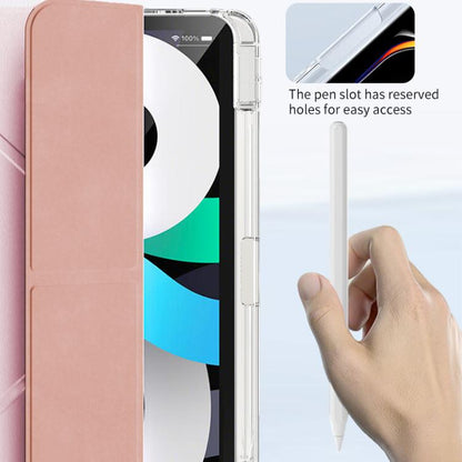 For iPad Air 13 2025 / 2024 / Pro 12.9 ZGA Genre Series Y-Fold Leather Tablet Case with Pen Slot(Black) - iPad Air 13 2025 / 2024 Cases by ZGA | Online Shopping UK | buy2fix