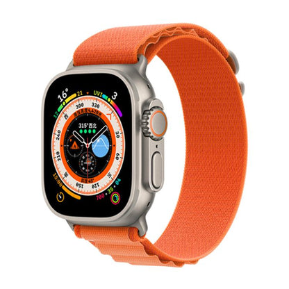 For Apple Watch 42mm / 41mm / 40mm / 38mm Kalebol Aline Nylon Loop Watch Band(Orange) - Watch Bands by Kalebol | Online Shopping UK | buy2fix