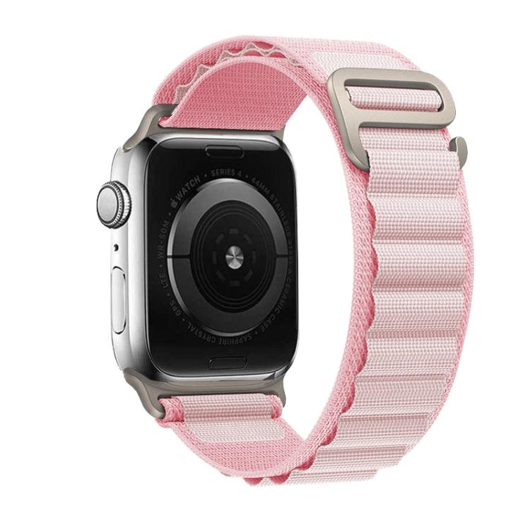 For Apple Watch 42mm / 41mm / 40mm / 38mm Kalebol Aline Nylon Loop Watch Band(Pink Gradient) - Watch Bands by Kalebol | Online Shopping UK | buy2fix