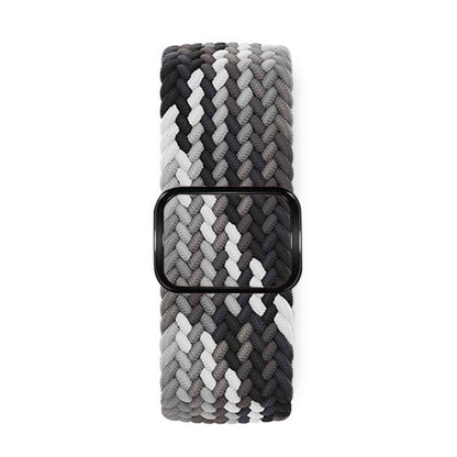 For Apple Watch 46mm / 49mm / 45mm / 44mm Kalebol Eight Buckle Nylon Braided Watch Band(Chocolate) - Watch Bands by Kalebol | Online Shopping UK | buy2fix