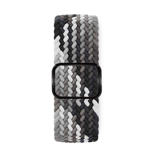 For Apple Watch 46mm / 49mm / 45mm / 44mm Kalebol Eight Buckle Nylon Braided Watch Band(Chocolate) - Watch Bands by Kalebol | Online Shopping UK | buy2fix