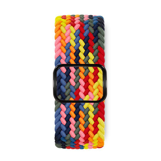 For Apple Watch 46mm / 49mm / 45mm / 44mm Kalebol Eight Buckle Nylon Braided Watch Band(Colorful) - Watch Bands by Kalebol | Online Shopping UK | buy2fix