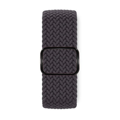 For Apple Watch 46mm / 49mm / 45mm / 44mm Kalebol Eight Buckle Nylon Braided Watch Band(Space Gray) - Watch Bands by Kalebol | Online Shopping UK | buy2fix