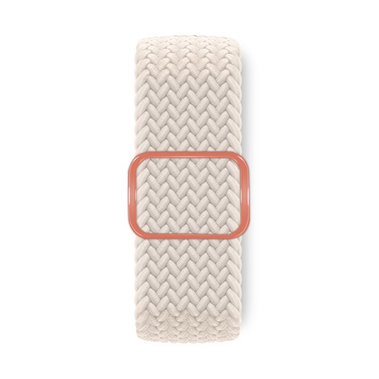 For Apple Watch 46mm / 49mm / 45mm / 44mm Kalebol Eight Buckle Nylon Braided Watch Band(Starlight) - Watch Bands by Kalebol | Online Shopping UK | buy2fix