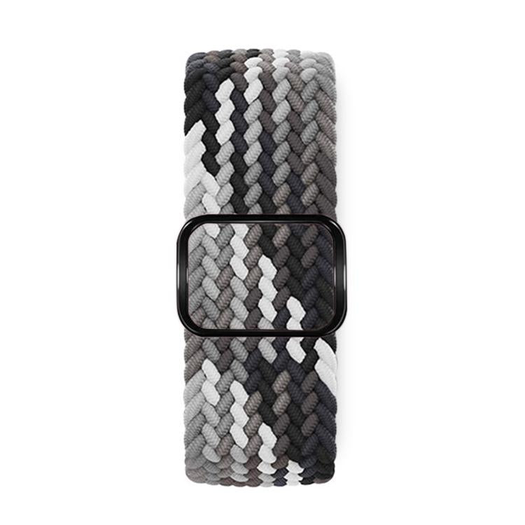 For Apple Watch 42mm / 41mm / 40mm / 38mm Kalebol Eight Buckle Nylon Braided Watch Band(Chocolate) - Watch Bands by Kalebol | Online Shopping UK | buy2fix