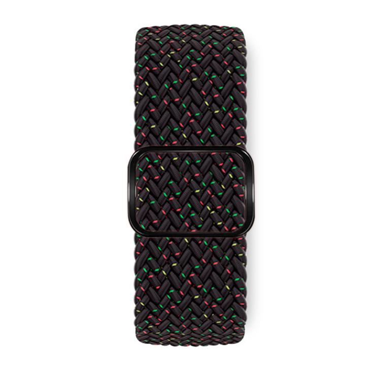 For Apple Watch 42mm / 41mm / 40mm / 38mm Kalebol Eight Buckle Nylon Braided Watch Band(Starlight Black) - Watch Bands by Kalebol | Online Shopping UK | buy2fix