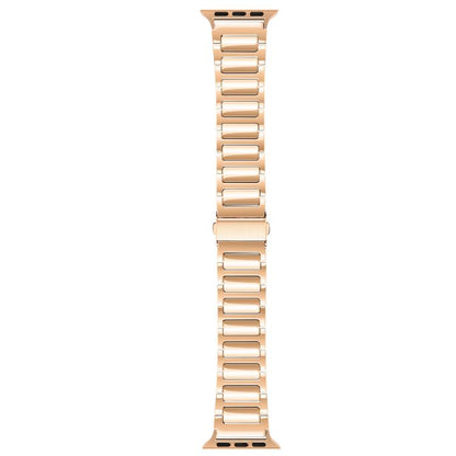 For Apple Watch 46mm / 49mm / 45mm / 44mm Kalebol Tooling Metal Zinc Alloy Watch Band(Rose Gold) - Watch Bands by Kalebol | Online Shopping UK | buy2fix