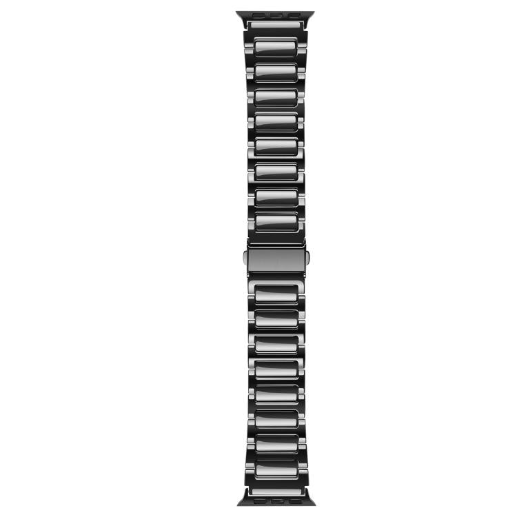 For Apple Watch 42mm / 41mm / 40mm / 38mm Kalebol Tooling Metal Zinc Alloy Watch Band(Black) - Watch Bands by Kalebol | Online Shopping UK | buy2fix