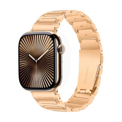 For Apple Watch 42mm / 41mm / 40mm / 38mm Kalebol Tooling Metal Zinc Alloy Watch Band(Rose Gold) - Watch Bands by Kalebol | Online Shopping UK | buy2fix