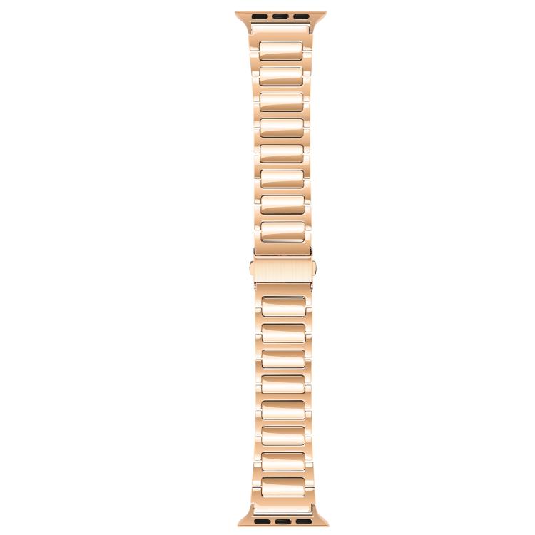 For Apple Watch 42mm / 41mm / 40mm / 38mm Kalebol Tooling Metal Zinc Alloy Watch Band(Rose Gold) - Watch Bands by Kalebol | Online Shopping UK | buy2fix