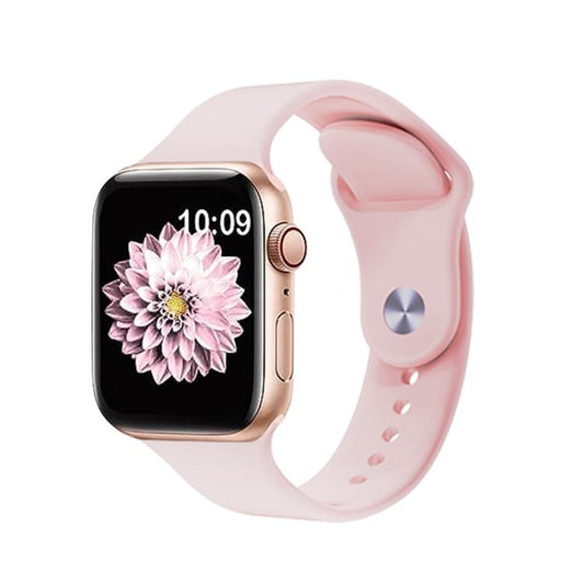 For Apple Watch 46mm / 49mm / 45mm / 44mm Kalebol Reverse Buckle Silicone Watch Band(Pink) - Watch Bands by Kalebol | Online Shopping UK | buy2fix