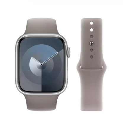 For Apple Watch 46mm / 49mm / 45mm / 44mm Kalebol Reverse Buckle Silicone Watch Band(Dark Grey) - Watch Bands by Kalebol | Online Shopping UK | buy2fix