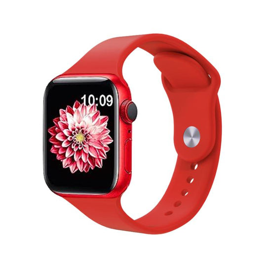 For Apple Watch 42mm / 41mm / 40mm / 38mm Kalebol Reverse Buckle Silicone Watch Band(Red) - Watch Bands by Kalebol | Online Shopping UK | buy2fix
