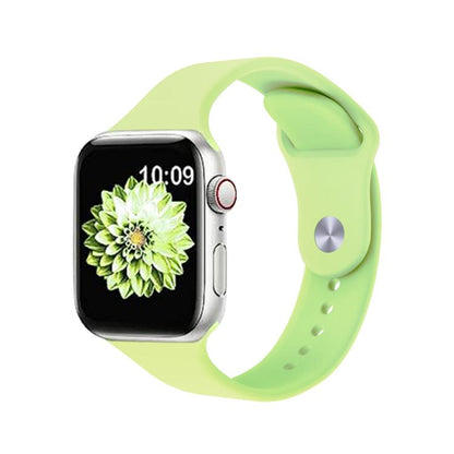 For Apple Watch 42mm / 41mm / 40mm / 38mm Kalebol Reverse Buckle Silicone Watch Band(Green) - Watch Bands by Kalebol | Online Shopping UK | buy2fix