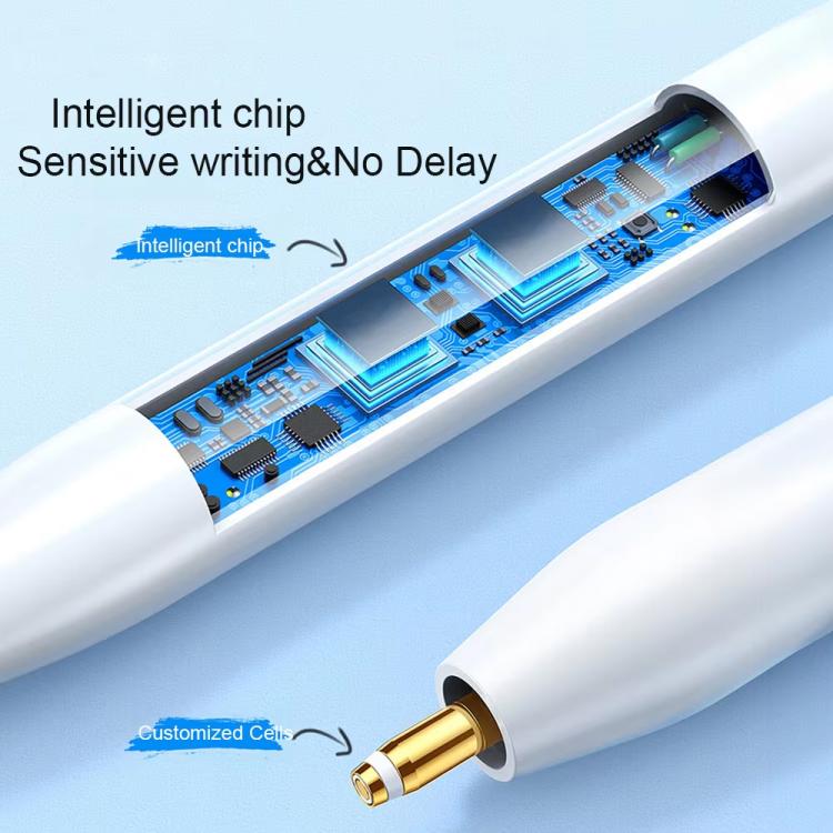 For iPad Series Type-C Magnetic Draw Out Stylus(White) - Stylus Pen by buy2fix | Online Shopping UK | buy2fix