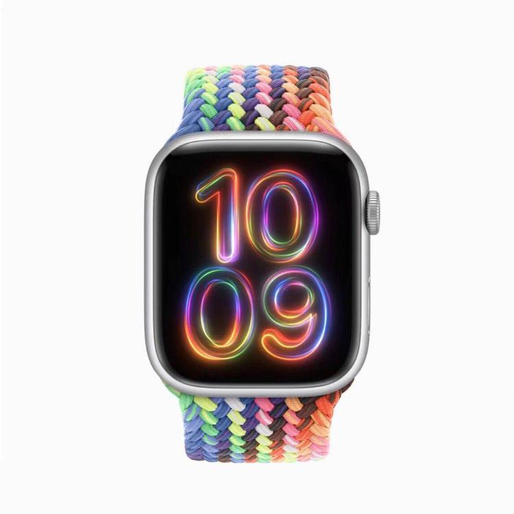 For Apple Watch 46mm / 49mm / 45mm / 44mm Kalebol Nylon Loop Magnetic Buckle Watch Band(Colorful) - Watch Bands by Kalebol | Online Shopping UK | buy2fix